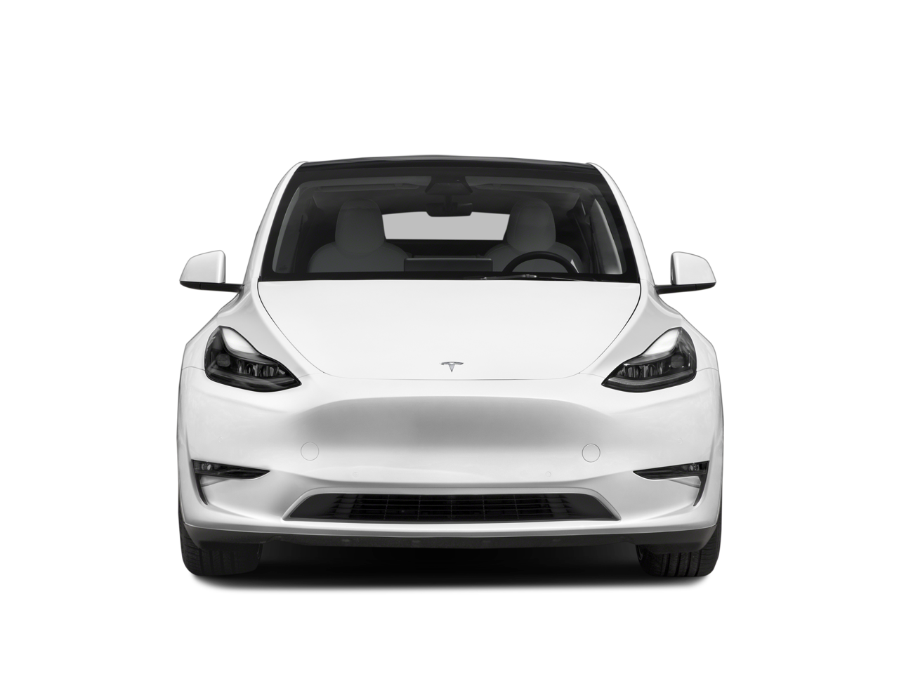 2021 Tesla Model Y — interior view