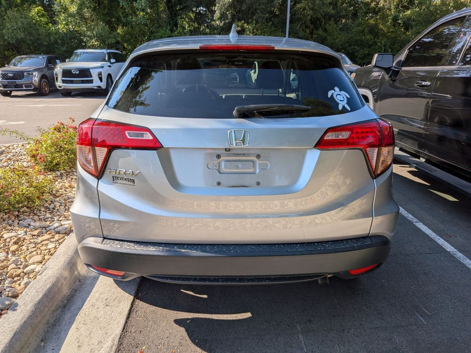 2018 Honda HR-V — rear three-quarter view