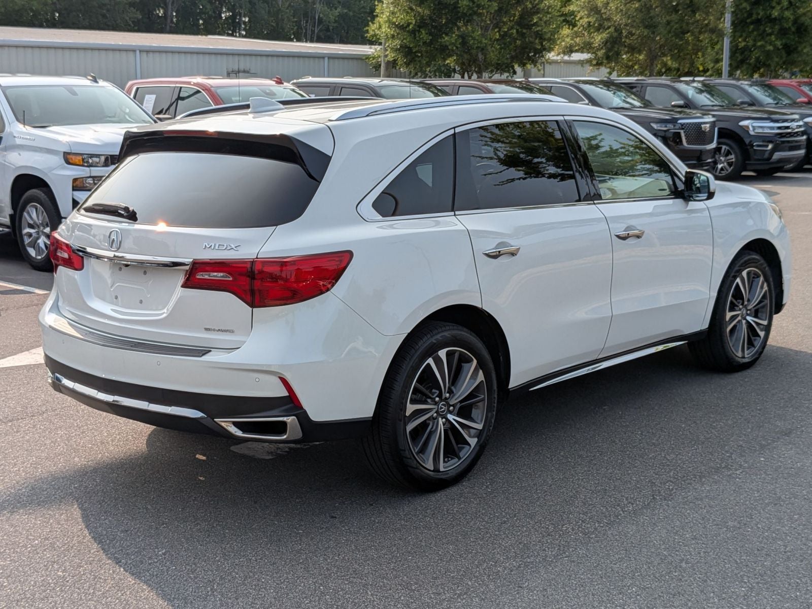 2020 Acura MDX — rear three-quarter view