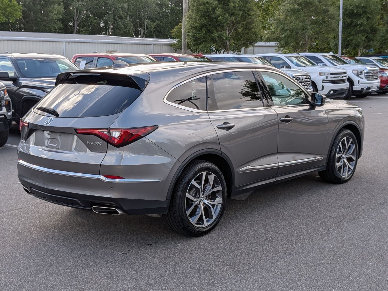 2023 Acura MDX — rear three-quarter view