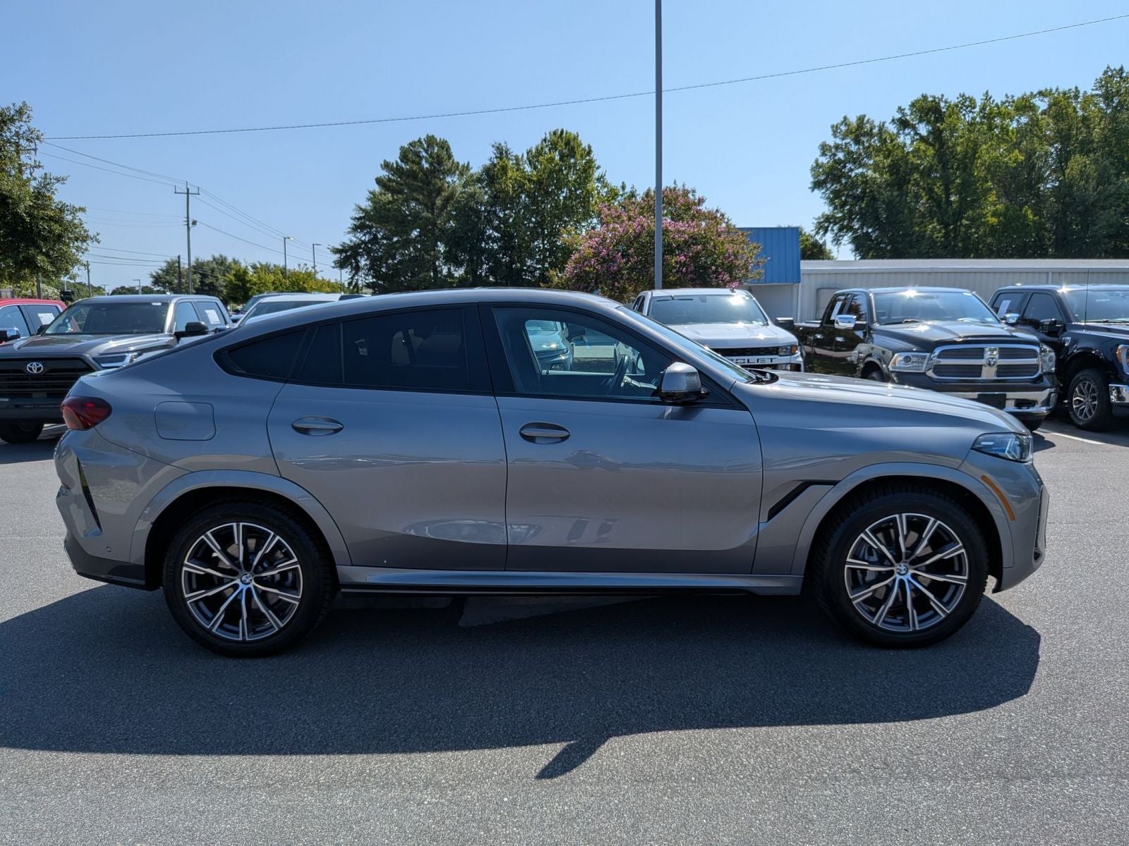 2025 BMW X6 — side profile view