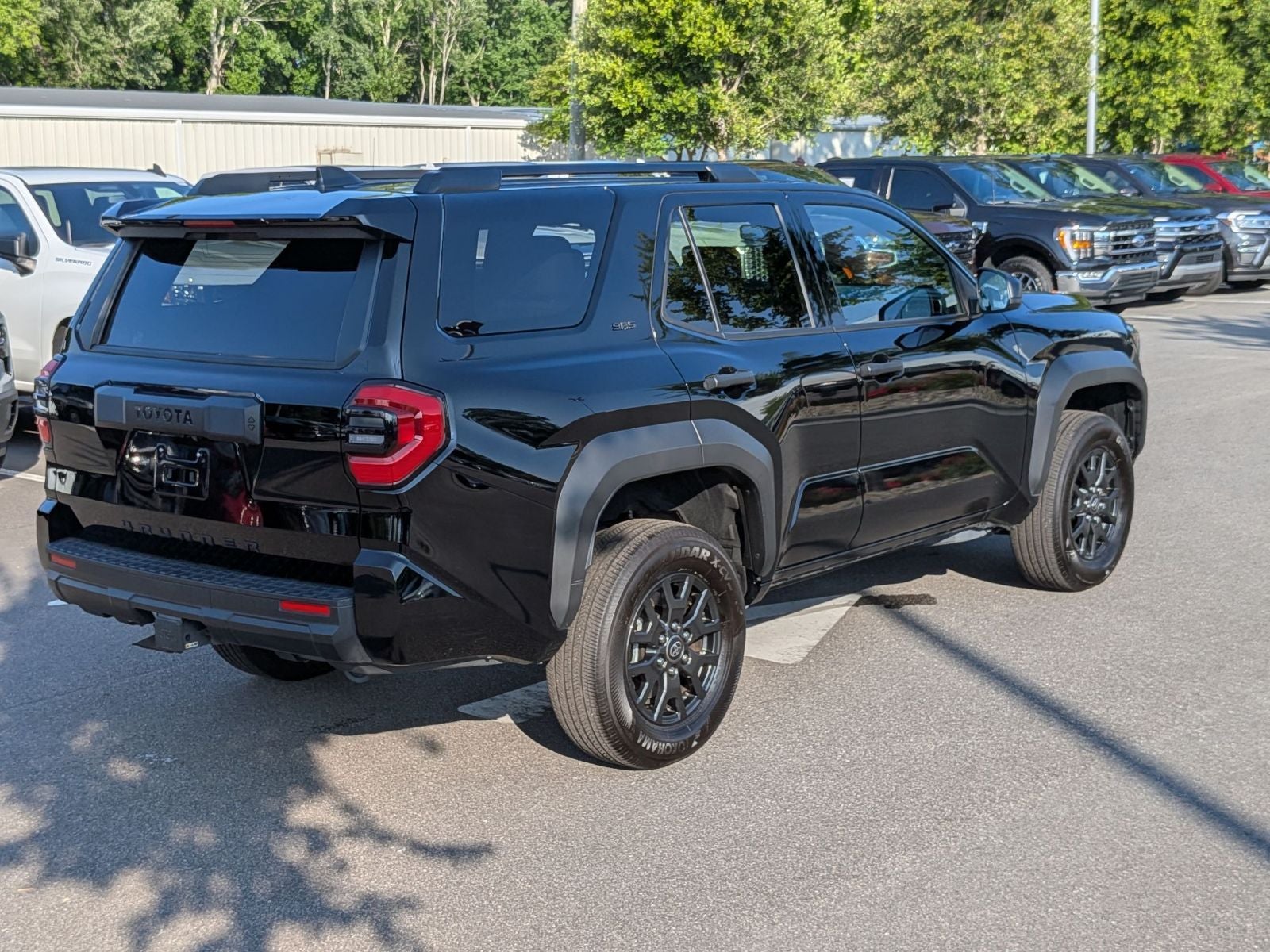 2025 Toyota 4Runner — rear three-quarter view