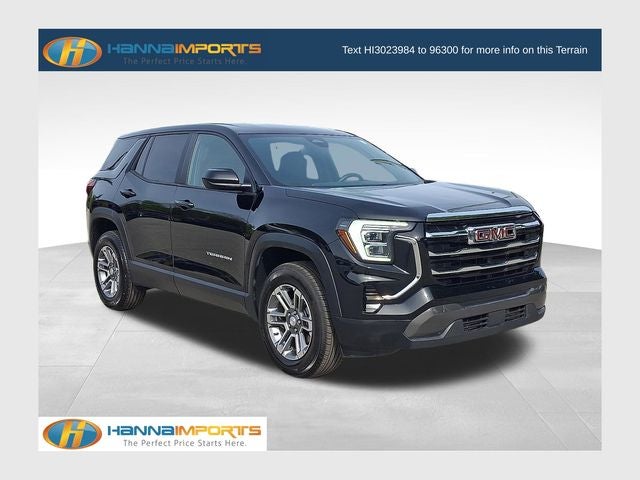 2025 GMC Terrain Elevation in Ebony Twilight Metallic — front three-quarter view