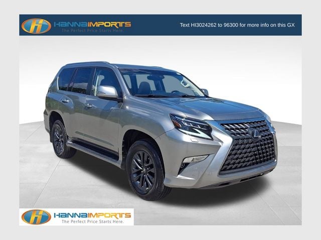 2022 Lexus GX 460 in Silver — front three-quarter view