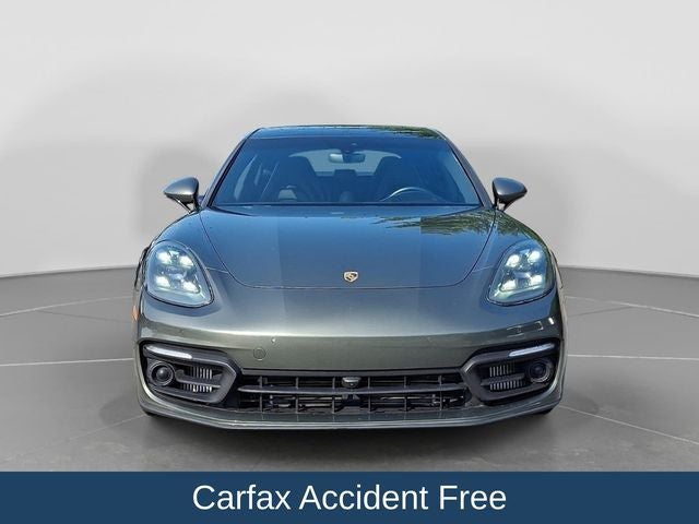 2023 Porsche Panamera — rear three-quarter view