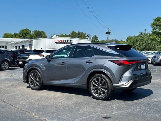 2023 Lexus RX — rear three-quarter view
