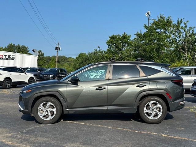 2022 Hyundai Tucson — side profile view