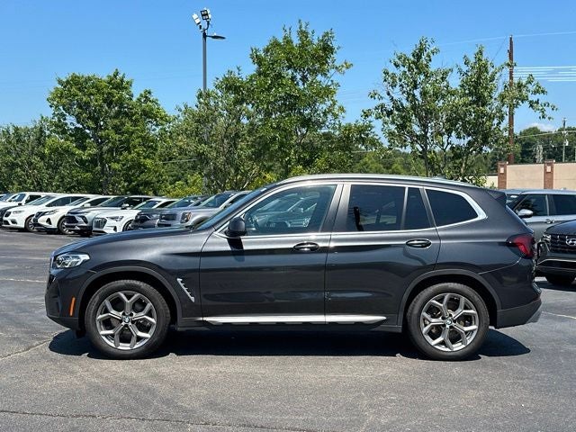 2022 BMW X3 — side profile view