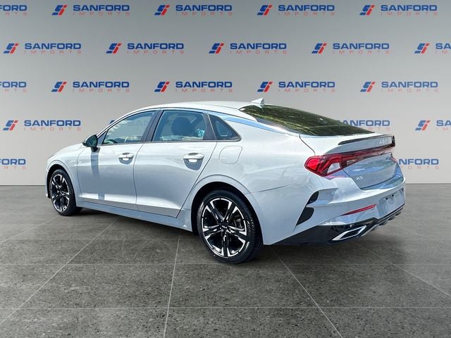 2023 Kia K5 — rear three-quarter view