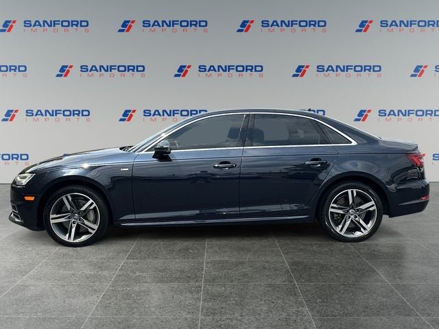 2018 Audi A4 — side profile view