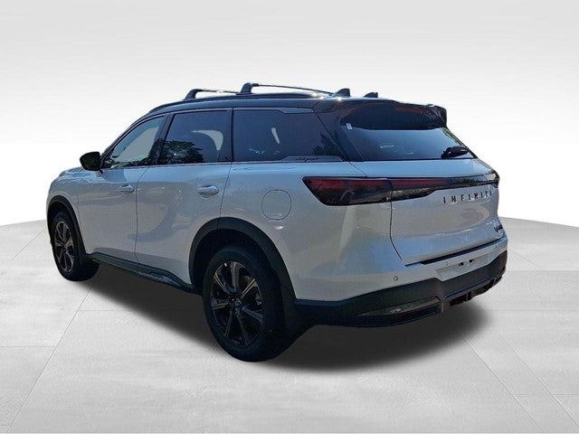 2027 INFINITI QX60 — rear three-quarter view