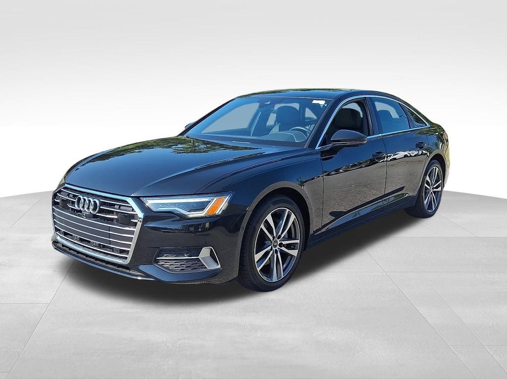 2022 Audi A6 — rear three-quarter view