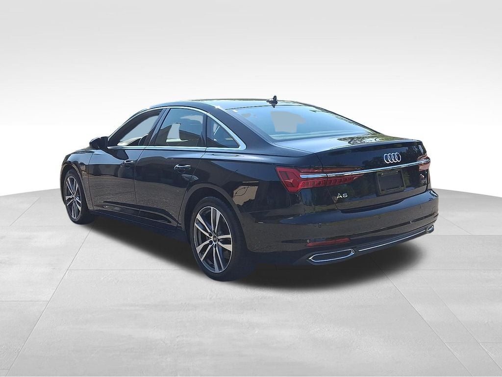 2022 Audi A6 — interior view